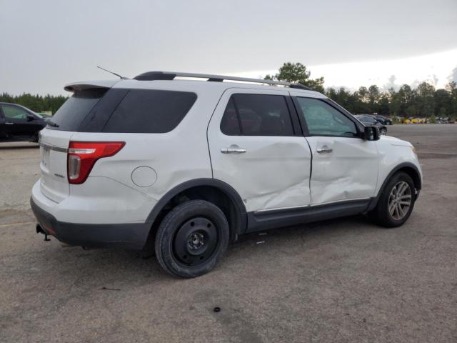 1FM5K7D8XDGC78311 - 2013 FORD EXPLORER XLT WHITE photo 3