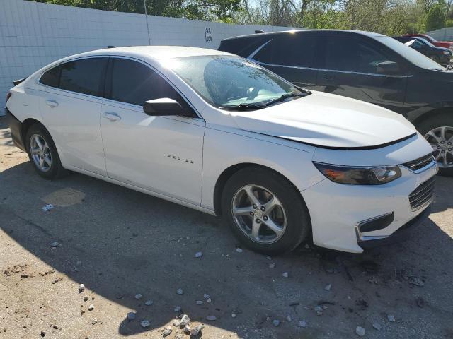 1G1ZB5ST3JF285158 - 2018 CHEVROLET MALIBU LS WHITE photo 4