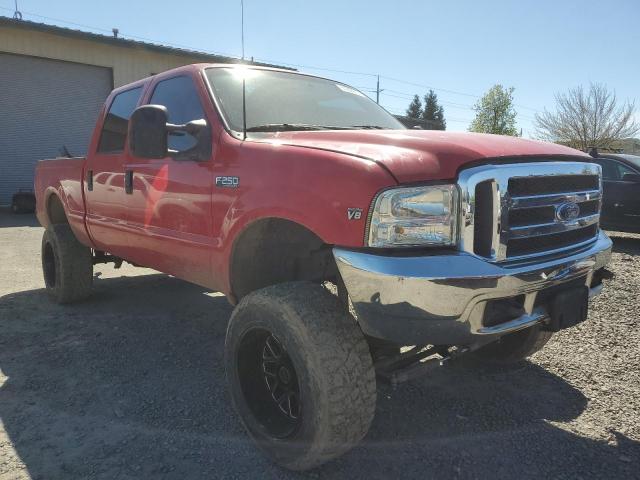 1FTNW21F7XEB46153 - 1999 FORD F250 SUPER DUTY RED photo 4