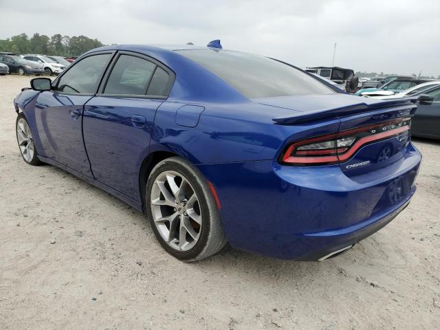 2C3CDXBG1MH533999 - 2021 DODGE CHARGER SXT BLUE photo 2