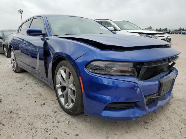 2C3CDXBG1MH533999 - 2021 DODGE CHARGER SXT BLUE photo 4