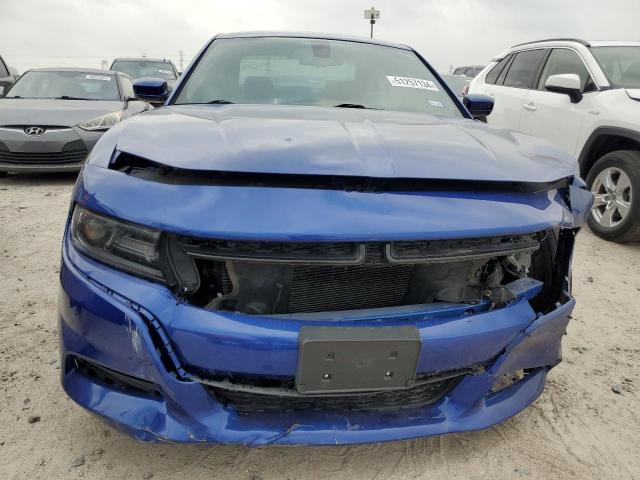 2C3CDXBG1MH533999 - 2021 DODGE CHARGER SXT BLUE photo 5