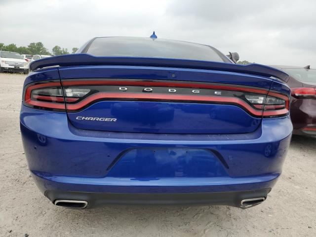 2C3CDXBG1MH533999 - 2021 DODGE CHARGER SXT BLUE photo 6