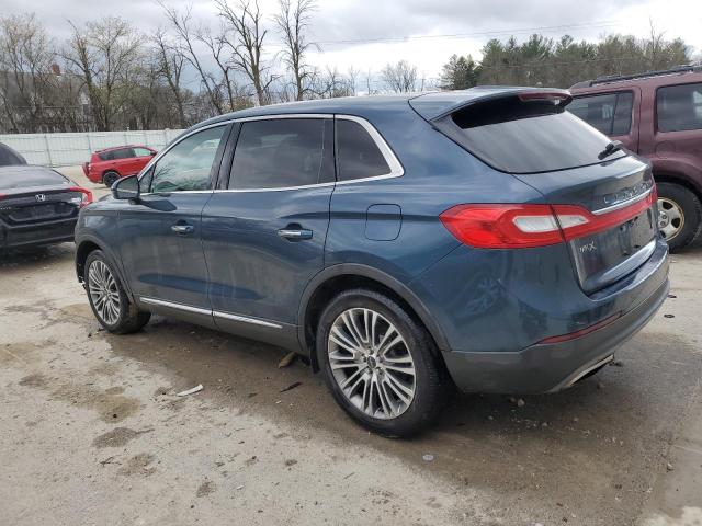 2LMTJ8LR4GBL31692 - 2016 LINCOLN MKX RESERVE 蓝色 照片 2