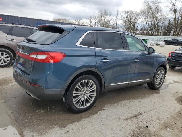 2LMTJ8LR4GBL31692 - 2016 LINCOLN MKX RESERVE 蓝色 照片 3