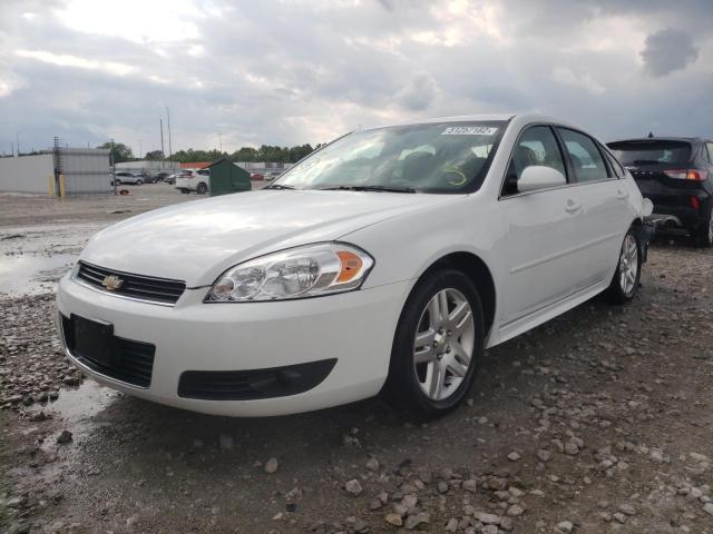 2G1WG5EK5B1293682 - 2011 CHEVROLET IMPALA LT WHITE photo 2