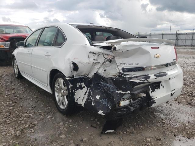 2G1WG5EK5B1293682 - 2011 CHEVROLET IMPALA LT WHITE photo 3