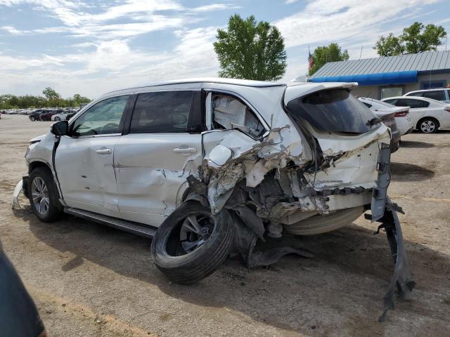 5TDJKRFH2FS084392 - 2015 TOYOTA HIGHLANDER XLE WHITE photo 2