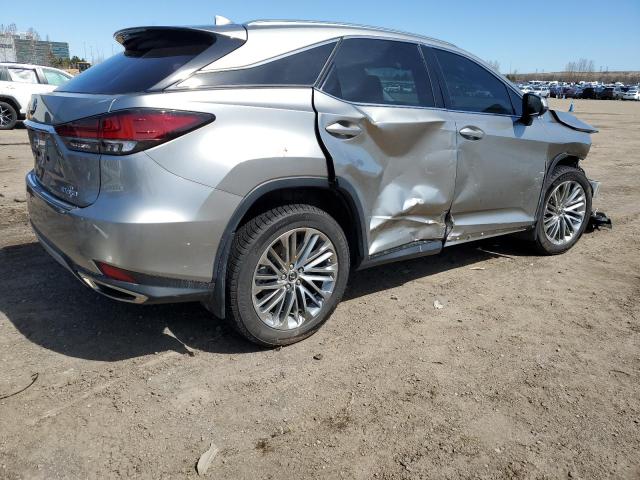 2T2JZMDA4NC308673 - 2022 LEXUS RX 350 SILVER photo 3