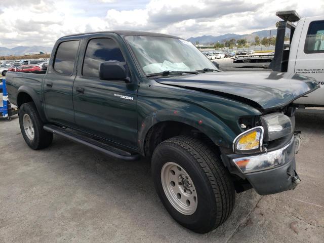 5TEGM92N12Z123213 - 2002 TOYOTA TACOMA DOUBLE CAB PRERUNNER GREEN photo 4