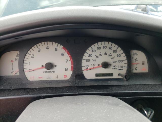 5TEGM92N12Z123213 - 2002 TOYOTA TACOMA DOUBLE CAB PRERUNNER GREEN photo 9