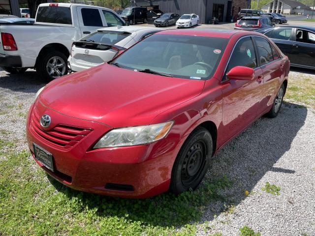 4T4BE46K98R045440 - 2008 TOYOTA CAMRY CE RED photo 2