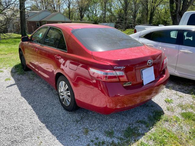 4T4BE46K98R045440 - 2008 TOYOTA CAMRY CE RED photo 3