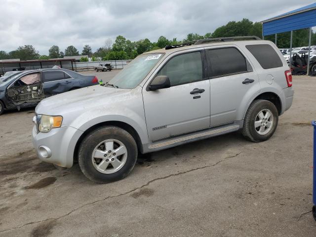 1FMCU03128KE38830 - 2008 FORD ESCAPE XLT SILVER photo 1