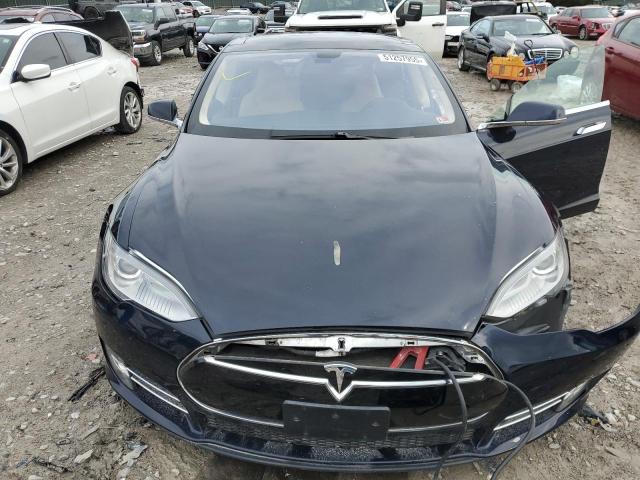 5YJSA1DN9DFP01855 - 2013 TESLA MODEL S BLUE photo 11