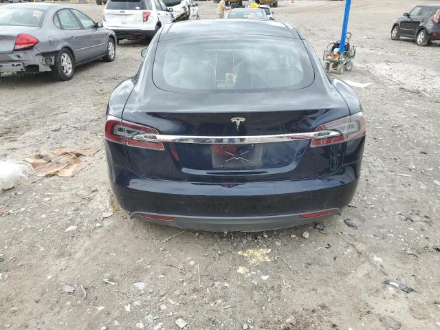 5YJSA1DN9DFP01855 - 2013 TESLA MODEL S BLUE photo 6