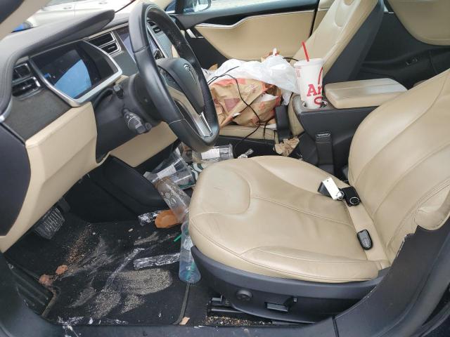 5YJSA1DN9DFP01855 - 2013 TESLA MODEL S BLUE photo 7
