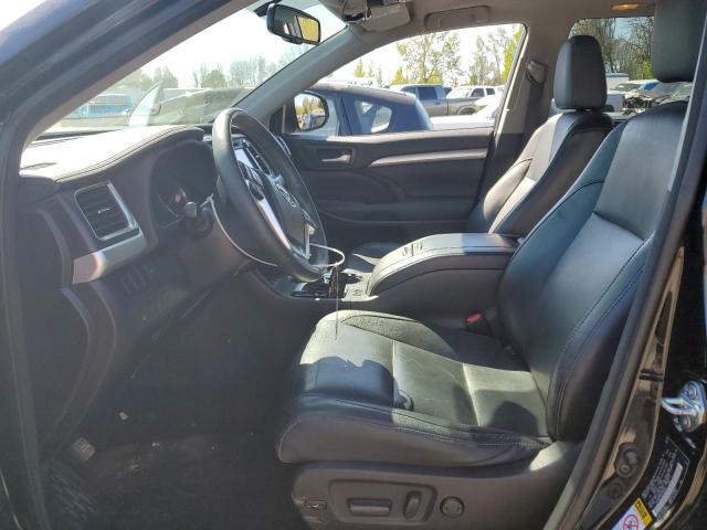 5TDJKRFH6FS088297 - 2015 TOYOTA HIGHLANDER XLE შავი ფოტო 7