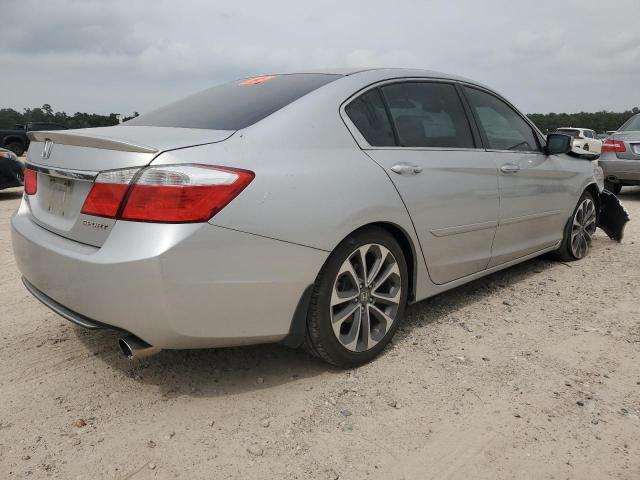 1HGCR2F53FA070677 - 2015 HONDA ACCORD SPORT SILVER photo 3