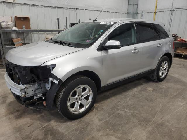 2FMDK4JC0CBA50262 - 2012 FORD EDGE SEL SILVER photo 1