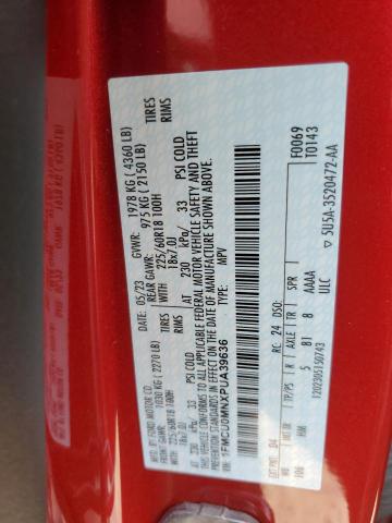 1FMCU0MNXPUA39636 - 2023 FORD ESCAPE ST LINE RED photo 13