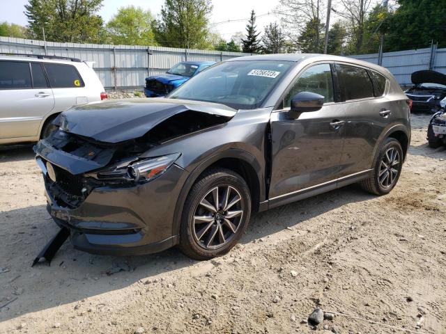 JM3KFBDM3J0462562 - 2018 MAZDA CX-5 GRAND TOURING GRAY photo 1