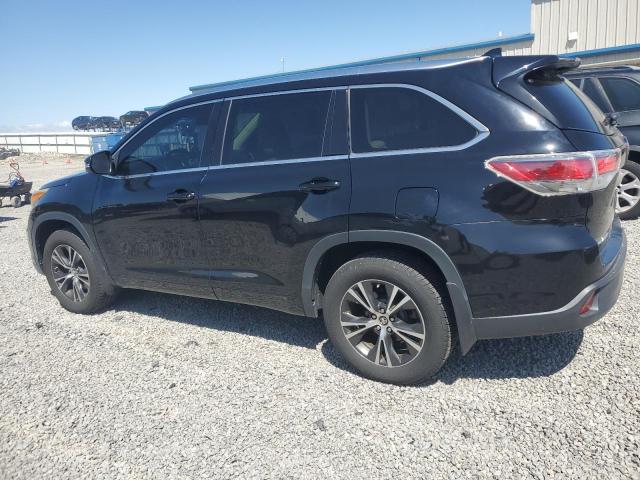5TDJKRFHXGS227686 - 2016 TOYOTA HIGHLANDER XLE 黑色 照片 2