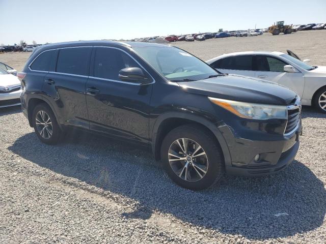 5TDJKRFHXGS227686 - 2016 TOYOTA HIGHLANDER XLE 黑色 照片 4