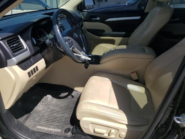 5TDJKRFHXGS227686 - 2016 TOYOTA HIGHLANDER XLE 黑色 照片 7