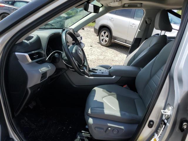 5TDGZRAH3LS501933 - 2020 TOYOTA HIGHLANDER XLE Արծաթագույն լուսանկար 7