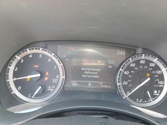 5TDGZRAH3LS501933 - 2020 TOYOTA HIGHLANDER XLE Արծաթագույն լուսանկար 9