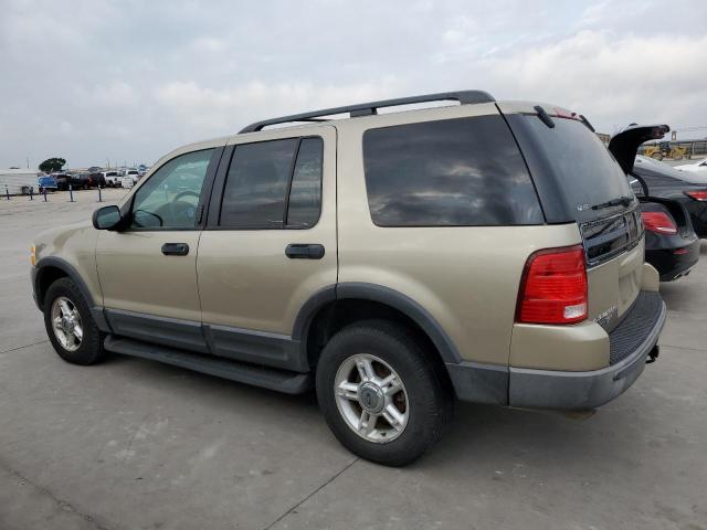 1FMZU63K63ZA68973 - 2003 FORD EXPLORER XLT GOLD photo 2