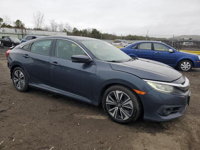 19XFC1F75GE212583 - 2016 HONDA CIVIC EXL BLUE photo 4