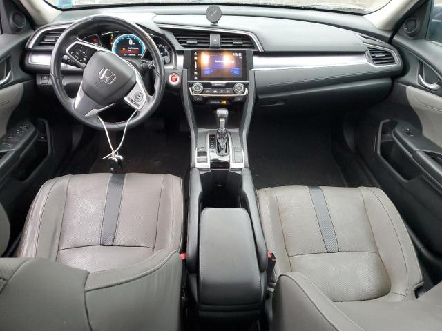 19XFC1F75GE212583 - 2016 HONDA CIVIC EXL BLUE photo 8