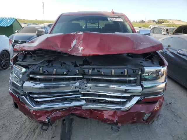 3GCUKTEJ6JG507089 - 2018 CHEVROLET SILVERADO K1500 HIGH COUNTRY RED photo 5