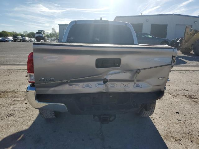 5TFCZ5AN6GX009250 - 2016 TOYOTA TACOMA DOUBLE CAB SILVER photo 6