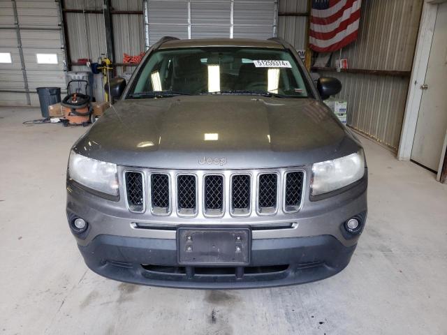 1C4NJCBA8ED550380 - 2014 JEEP COMPASS SPORT GRAY photo 5