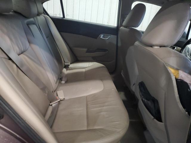 2HGFB2F94CH526610 - 2012 HONDA CIVIC EXL BROWN photo 10