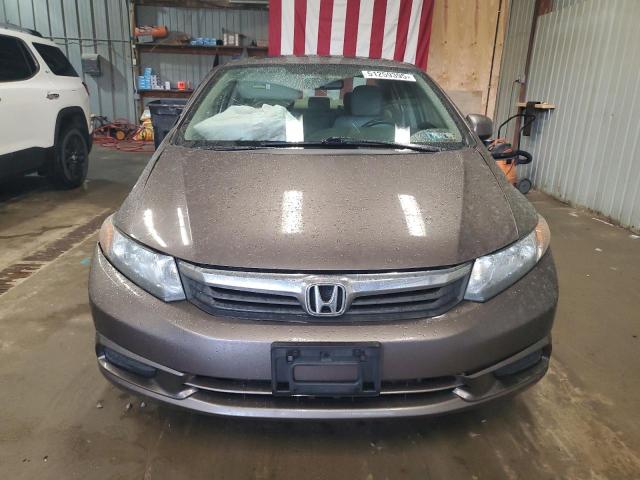 2HGFB2F94CH526610 - 2012 HONDA CIVIC EXL BROWN photo 5
