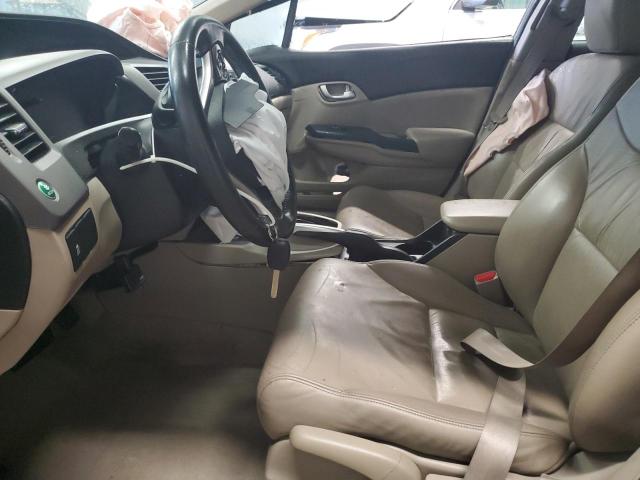 2HGFB2F94CH526610 - 2012 HONDA CIVIC EXL BROWN photo 7