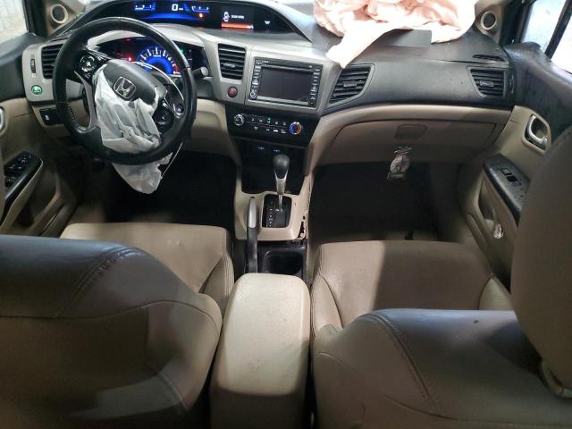 2HGFB2F94CH526610 - 2012 HONDA CIVIC EXL BROWN photo 8