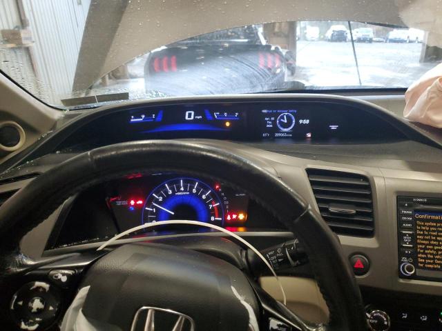 2HGFB2F94CH526610 - 2012 HONDA CIVIC EXL BROWN photo 9