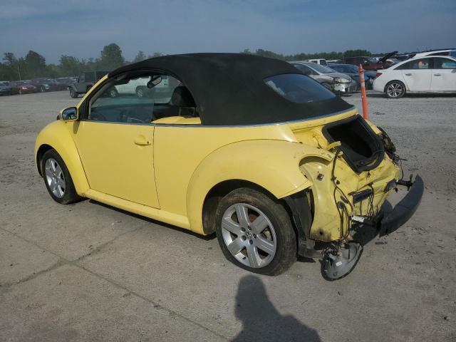 3VWRF31Y77M407183 - 2007 VOLKSWAGEN NEW BEETLE CONVERTIBLE OPTION PACKAGE 1 YELLOW photo 2