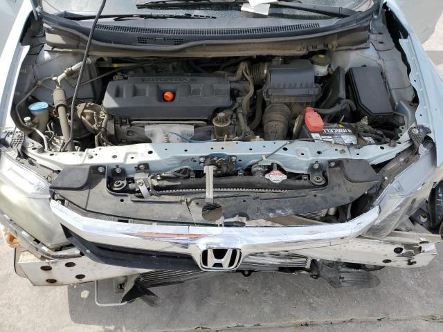 2HGFB2F91CH595397 - 2012 HONDA CIVIC EXL ტურკოუსი ფოტო 11