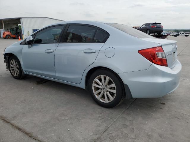 2HGFB2F91CH595397 - 2012 HONDA CIVIC EXL ტურკოუსი ფოტო 2