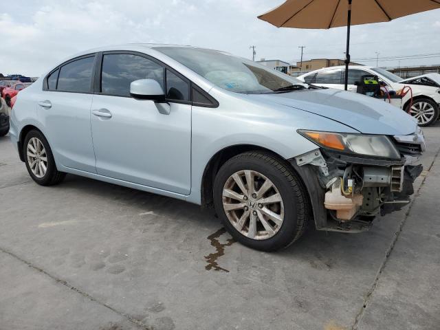 2HGFB2F91CH595397 - 2012 HONDA CIVIC EXL ტურკოუსი ფოტო 4