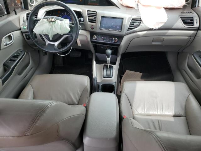 2HGFB2F91CH595397 - 2012 HONDA CIVIC EXL ტურკოუსი ფოტო 8