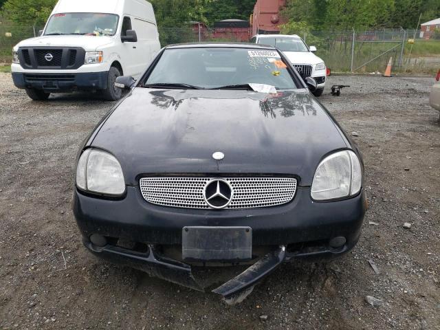 WDBKK49FX2F243363 - 2002 MERCEDES-BENZ SLK 230 KOMPRESSOR BLACK photo 5