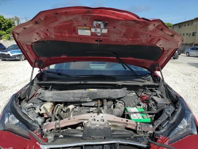 JTJYARBZ5J2089955 - 2018 LEXUS NX 300 BASE წითელი ფოტო 11