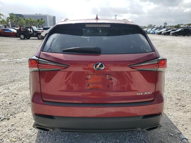JTJYARBZ5J2089955 - 2018 LEXUS NX 300 BASE წითელი ფოტო 6